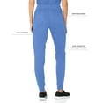 thumbnail image 2 of Landau ProFlex Tailored Fit Stretch 7-Pocket Jogger Scrub Pants for Women 2030, 2 of 5
