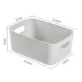 thumbnail image 2 of Household Kitchen Storage Container Desktop Storage Basket PP Cosmetic Storages Box Desktops Sundries Organizer With Handle For Household, 2 of 2