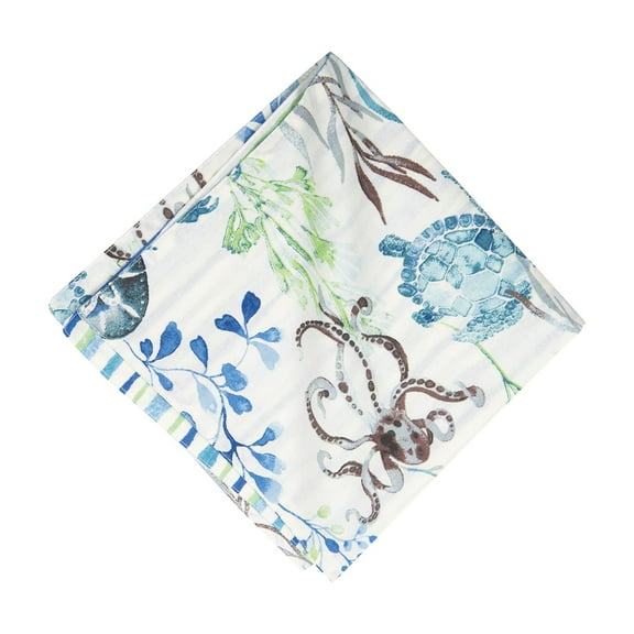 Crescent Bay Reversible Nautical Beach Napkin