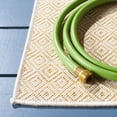 thumbnail image 3 of SAFAVIEH Hampton Ali Diamond Indoor/Outdoor Area Rug, Yellow, 6'5" x 6'5" Square, 3 of 9