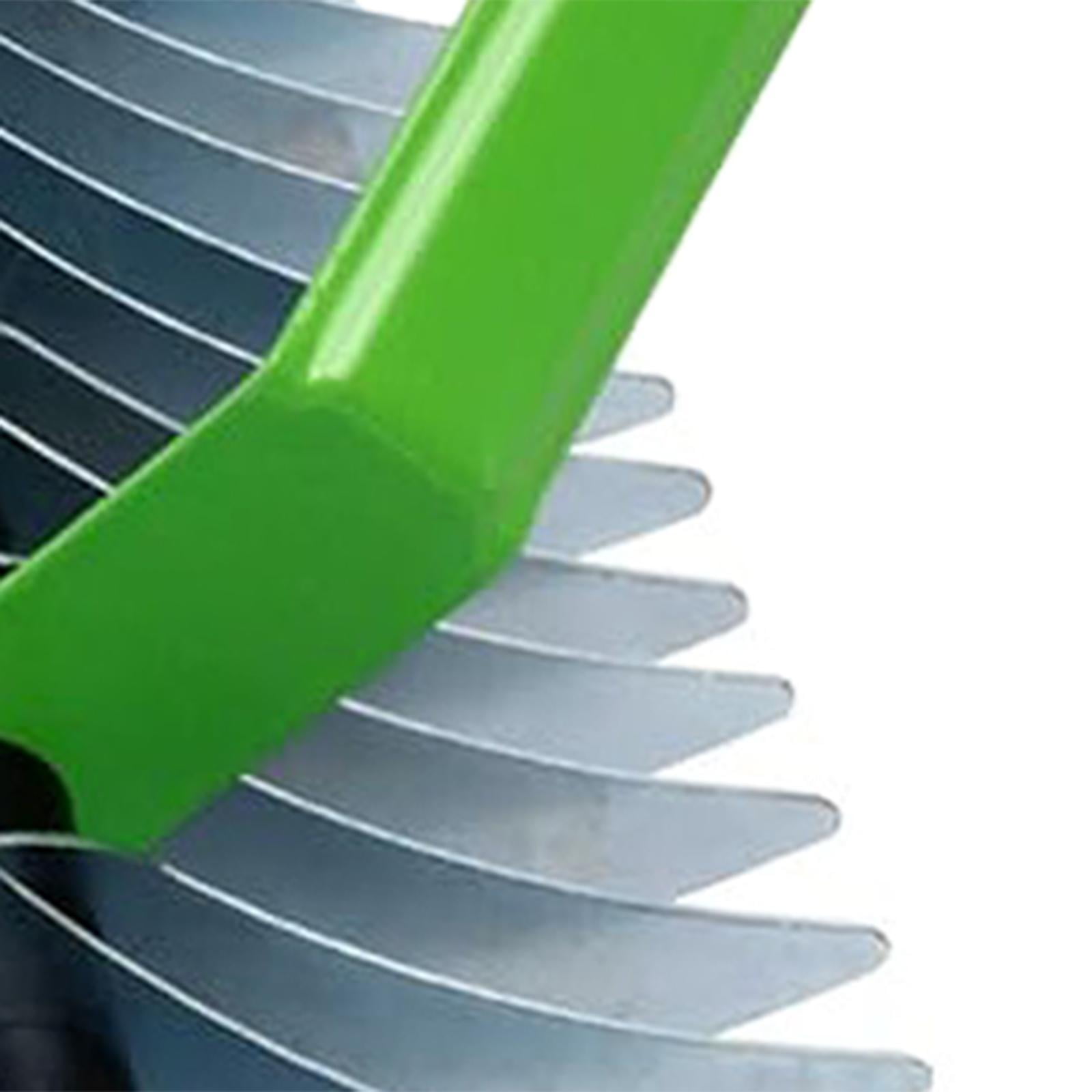 Bothyi Thatch Rake Manual Tool Multifunctional Yard Leaves Rake Sturdy Labor Saving without Handle