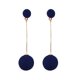thumbnail image 1 of Guardurnaity Pendientes de bola redonda para mujer y niña, aretes colgantes de aleación con aro para la oreja, joyería de moda con personalidad Ropa, zapatos y accesorios Miscelánea azul Guardurnaity PS11786-02, 1 of 1