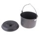 thumbnail image 5 of Olla Colgante para Acampar de Aleación de Aluminio, Olla para Cocinar Al Aire Libre, Olla para Sopa, Hervidor S Soledad Olla para colgar portátil para acampar, 5 of 7