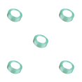 thumbnail image 1 of Cateissary Paquete Cinta Accesorios para manualidades DIY Cintas de poliéster Pastel Verde claro 141 Type2 NO2, 1 of 6