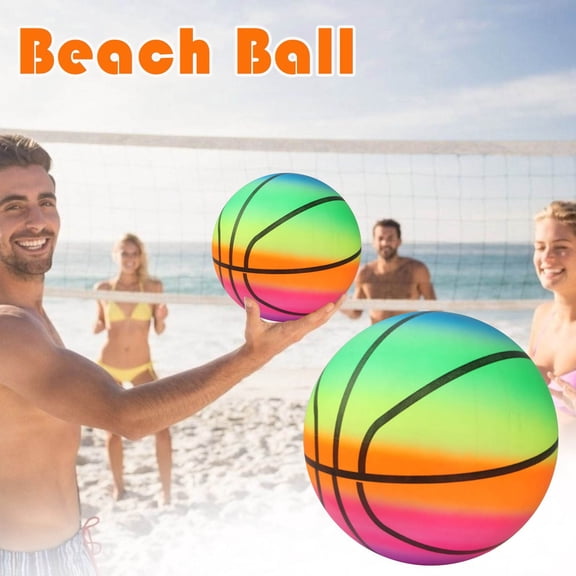 YiJuHui Beach Balls for Water Fun, Inflatable Pool Toys, Floating Ball for Swimming Pool Games, Outdoor Summer Activities 23CM