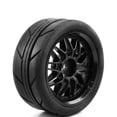 thumbnail image 4 of 1/10 RC Drift Tires 65mm on Road Racing Car Wheels Tyres,Black, 4 of 6