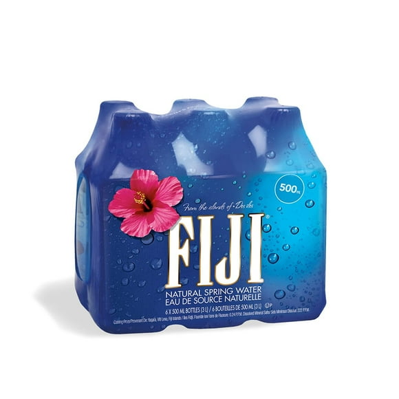 FIJI Natural Artesian Water, 500 ML (Pack of 6)