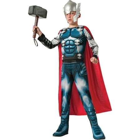 Morris Costumes Boys Marvel Superhero Thor Costume Small, Style RU620022SM