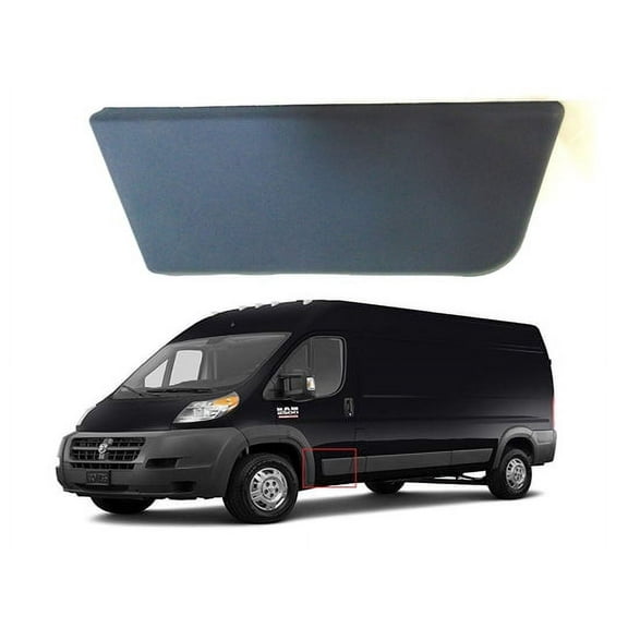 2014 2015 2016 2017 2018 Compatible with Ram Promaster Door Side Molding Trim Front Left Driver 1500 2500 3500