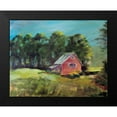 thumbnail image 2 of Schlabach, Sue 14x12 Black Modern Framed Museum Art Print Titled - Buds Barn, 2 of 5