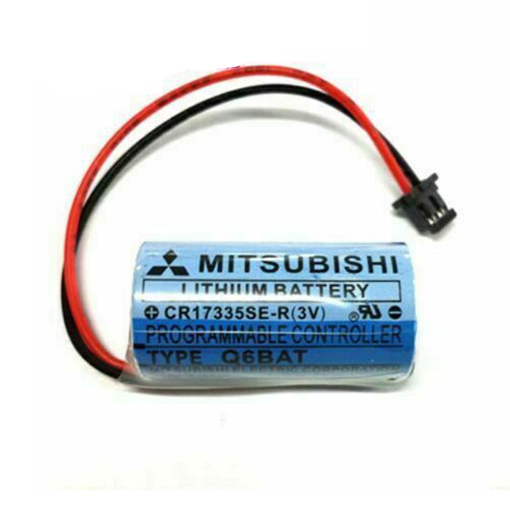 5-Pack CR17335SE-R 3V Q6BAT PLC 3V 1800mAh Lithium Battery AA for Mitsubishi Q25PRHCPU Q170HBATC QNS FANUC PLC System