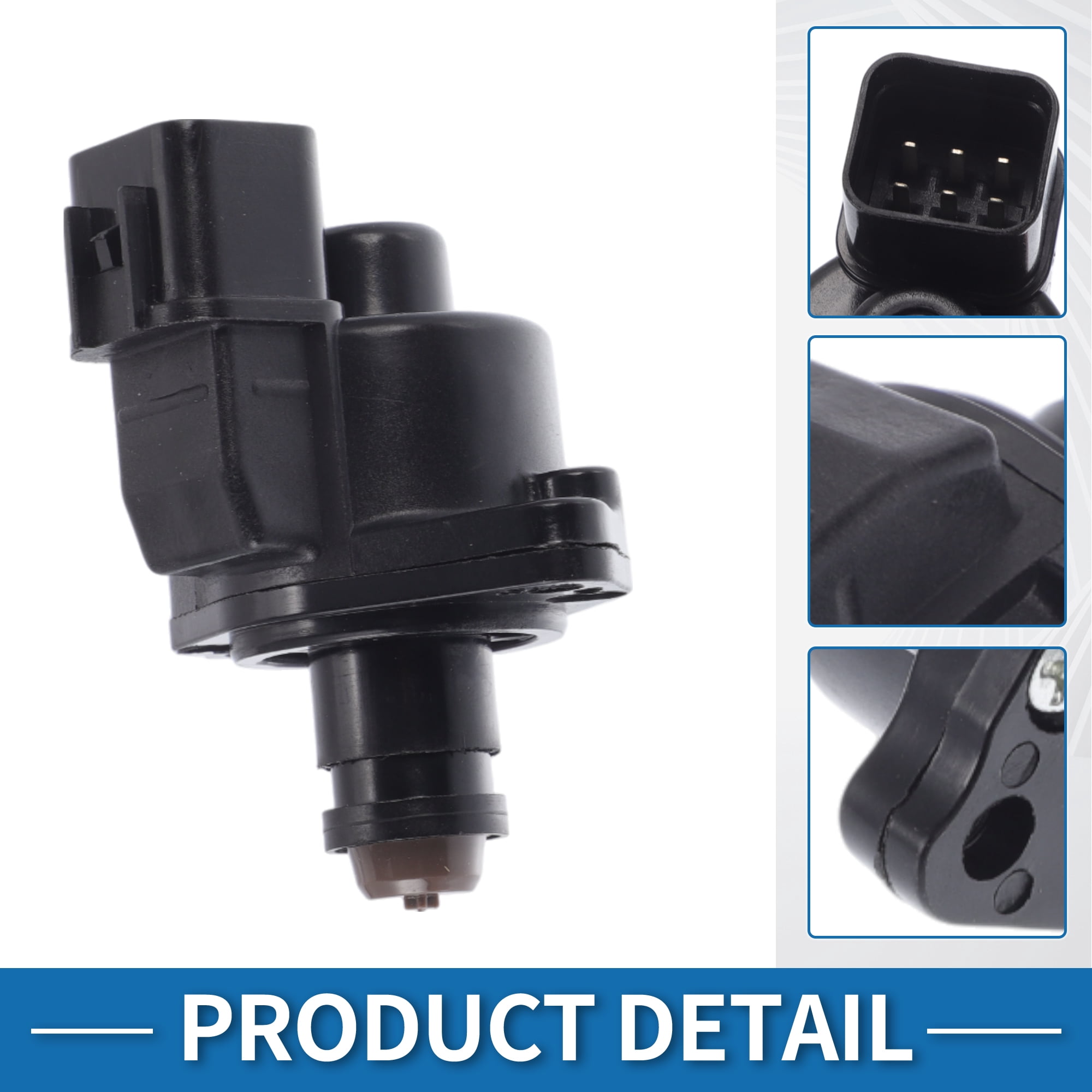 Unique Bargains Car Idle Air Control Valve for Chevrolet Tracker 2.0L L6 Replace No.E9T18071 IACV Idle Motor Idle Air Control Valve for Stable Engine Operation