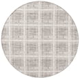 thumbnail image 2 of SAFAVIEH Beach House Eliot Geometric Indoor/Outdoor Area Rug, Gray/Ivory, 6'7" x 6'7" Round, 2 of 9