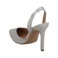 thumbnail image 3 of Zapatillas de Mujer Plateadas Mama Lola Miracol Brillos Tacones Cómodos plateado 26, 3 of 4