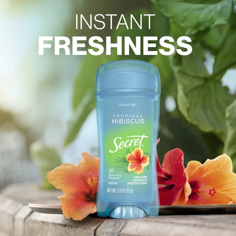 Secret Clear Gel Tropical Hibiscus Women's Antiperspirant