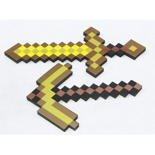 Foam Sword Roleplay Battle Toy Lifesized Pixel Swords for Active Play