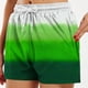 thumbnail image 5 of Puntoco Pantalones cortos deportivos para mujer Pantalones cortos casuales estampados sin estiramiento de cintura alta a la moda para mujer, 5 of 5