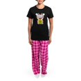 thumbnail image 4 of CafePress - Lucky Cat Pajamas - Women's Short Sleeve Print T-Shirt and Pants Dark Cotton Pajama Set, 4 of 7