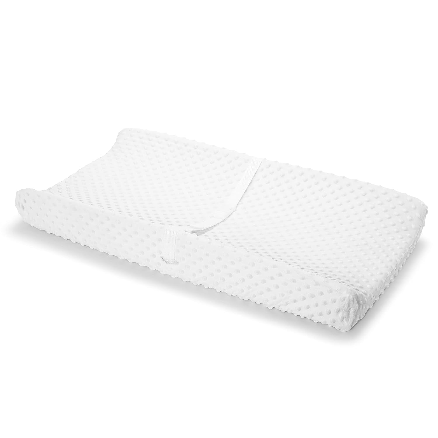 Munchkin® Secure Grip™ Contoured Waterproof Baby Diaper Changing Pad, Includes Cover, White