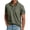 Army Green, variant on Mens Polo Shirts Distressed Washed Golf Shirt Short Sleeve Button Down Denim Shirt Casual Classic Vintage Shirts Oversized Boxy Tee Shirts with Pocket Purple 2XL