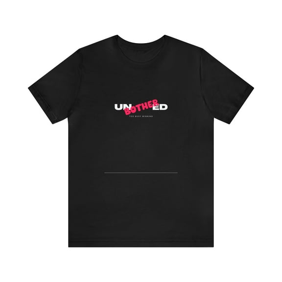Soluvd Unbothered Unisex, Women's, Men's Short Sleeve Tee