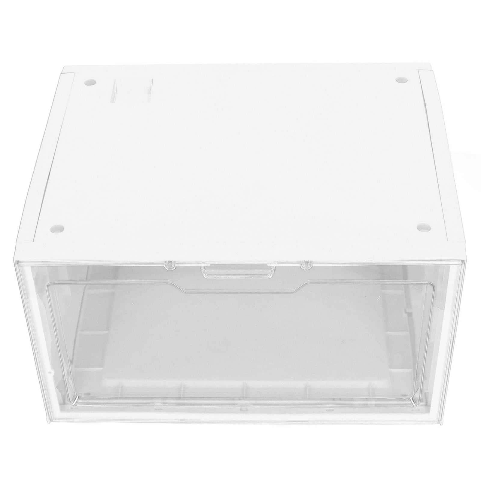 Ecoyyzn Plastic Shoe Box, Shoe Display Case Stackable For High Heels