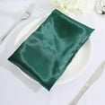 thumbnail image 5 of BalsaCircle 100 Pieces 20" Hunter Green Satin Dinner Napkins Wedding Party, 5 of 8