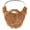 Brown, variant on Dress Up America Fake Beard with Elastic Band - Costume Accessory for Kids, Adults, & Teens (Black)