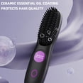 thumbnail image 3 of Cordless Hair Straightener Brush for Full Styling, Portable Straightening Brush, 3 Heat Settings with LED Display, USB Rechargeable Travel Hair Brush – Go Brush Pro 2026(Black), 3 of 8