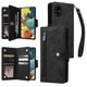 thumbnail image 1 of Compatible With Samsung Galaxy A51 5g Case Pu Leather Magnetic Flip Zipper Card Holder Wallet Cover, 1 of 5
