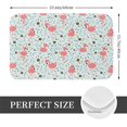 thumbnail image 2 of Sikiie Cute Flamingo Print Flannel Anti-slip Floor Mat 16x24in, Thickened Dustproof Entrance Door Mat Floor Mat for Kitchen, Bathroom, Laundry Room, 2 of 7