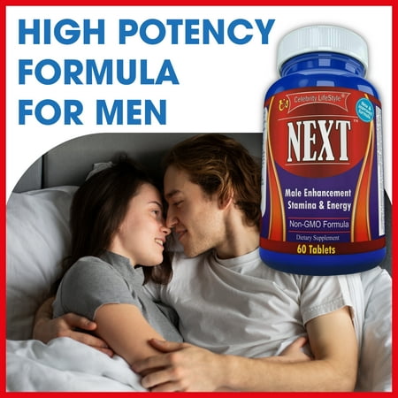 Next Male Testosterone Booster Pills with Horny Goat Weed 60 Capsules by Aai Brand