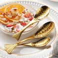 thumbnail image 3 of Heat-Resistant Fish-Shaped Dessert Spoon - Ergonomic Ice Cream and Stirring Spoon for Home Tableware, 3 of 8