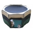 thumbnail image 1 of Go Pet Club PS22 Stylo de Jeu Vert à 8 Panneaux avec Fermetures Éclair, 1 of 1