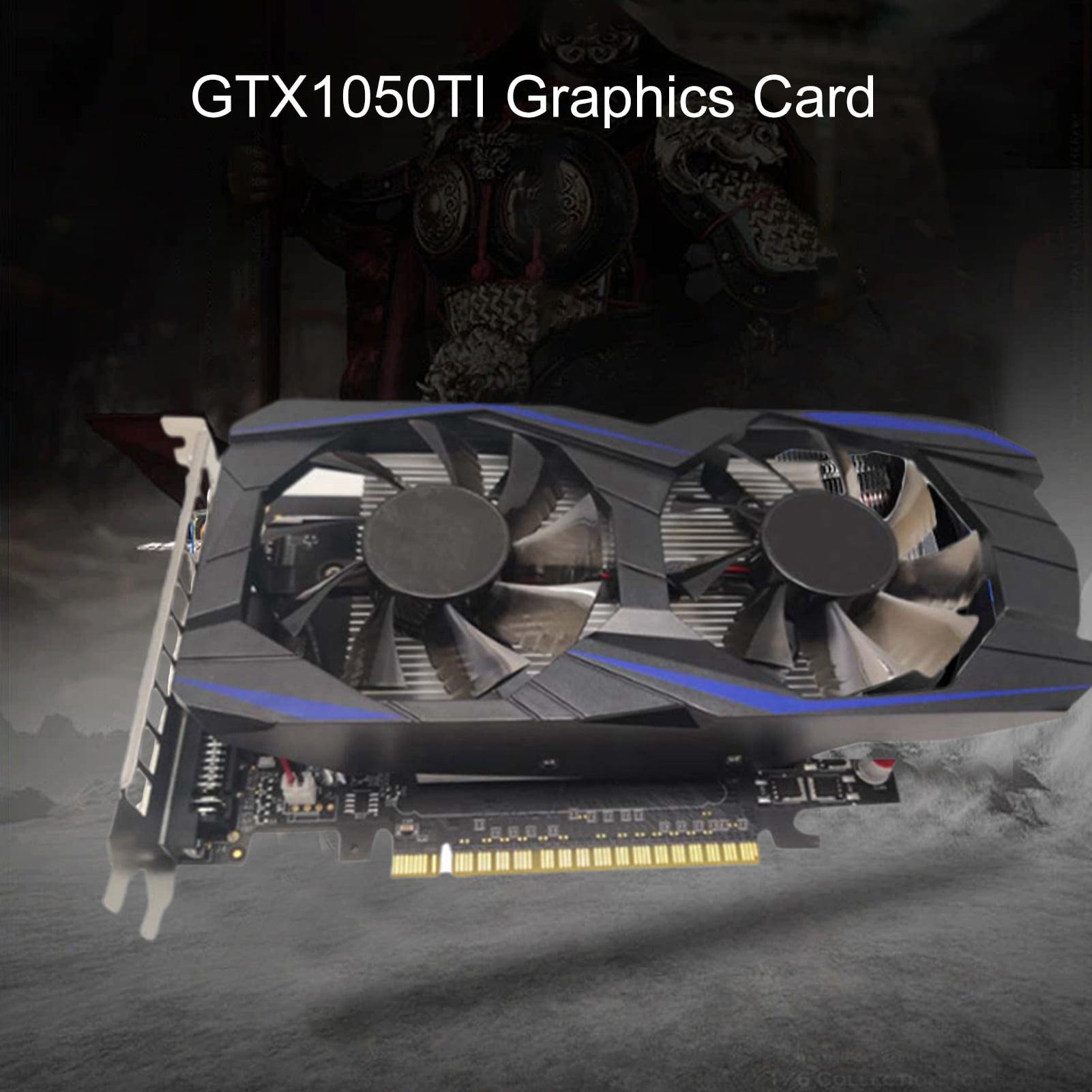 Citystores GTX1050TI Graphics Card 4GB DDR5 PCI Express 2.0 High Clarity Gaming Video Card for Desktop