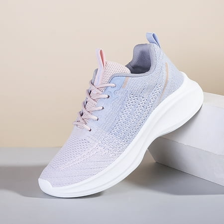 

Women‘s Breathable Mesh Casual Shoes Low Top Lace Up Lightweight Sport Walking Running Shoes Women‘s Footwear
