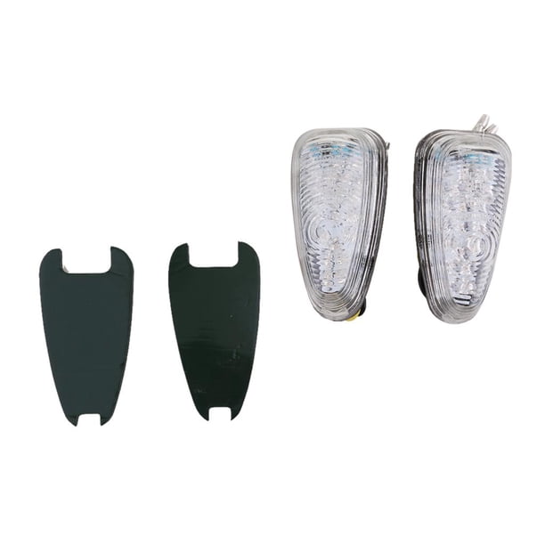 Intermitentes LED para motocicleta con montaje empotrado Claro