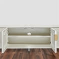 thumbnail image 5 of Mod-Arte Linear Solid Wood 68" TV Stand for TVs up to 78" in White finish, 5 of 13