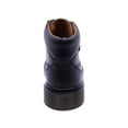 thumbnail image 4 of Zapato escolar Audaz para niño de piel negro con agujetas, 4 of 5