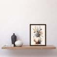 thumbnail image 2 of Wildflower Bouquet Teapot Vase with Floral Design Artwork Framed Wall Art Print A4, 2 of 4