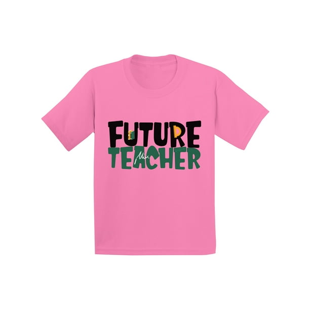 Awkward Styles Awkward Styles Future Teacher Youth Shirt Teacher To Be Teacher Shirts For Kids Cute Birthday Gifts Funny Teacher Tshirts For Boys Funny Teacher Tshirts For Girls Themed Party Outfit