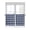 Navy, variant on Kitchen Curtains 45 Inches length, Navy Blue Check Window Treatment Curtain Drapes, Farmhouse Buffalo Plaid Blue Lightweight Window Panels for Living Room Bedroom, 52"x45", 2 Panels