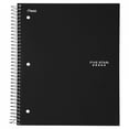 thumbnail image 2 of Five Star MEA72069 8.5 x 11.5 in. Wirebound College Ruled Notebook - 3 Subject, Black, 2 of 2
