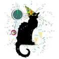 thumbnail image 3 of CafePress - Chat Noir New Years Party Countdown Mugs - 15 oz Ceramic Large White Novelty Mug, 3 of 4
