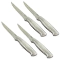 thumbnail image 4 of Oster Baldwyn 4 piece 4.5 inch Stainless Steel Steak Knife Set, 4 of 7