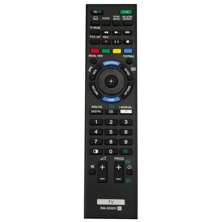 RM-GD031 Replace Remote Control for Sony TV KDL-40W600B KDL-48W600B KDL-60W600B