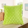 thumbnail image 1 of DPTALR Plush Cushion Cover Sofa Lumbar Pillow Cover Home Decoration Solid Colorful, 1 of 2