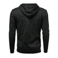 thumbnail image 2 of FashionOutfit Men's Fine Quality Comfrotable Fleece Hooded Jacket Coat, 2 of 3