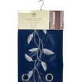 thumbnail image 2 of Rideau Transparent Broderie Poupée 54"X84 Pouces (Lot de 2) par ATI (Bleu), 2 of 2