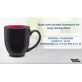 thumbnail image 4 of Bistro Coffee Mugs 16 oz. Set of 10, Bulk Pack - Great for Tea, Cocoa, Diner, Travel mugs - Red, 4 of 5